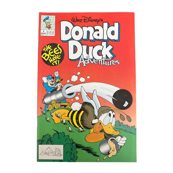 Walt Disneys Donald Duck Adventures Comic Issue #4 September 1990 Bagged Boarded - Picture 1 of 6